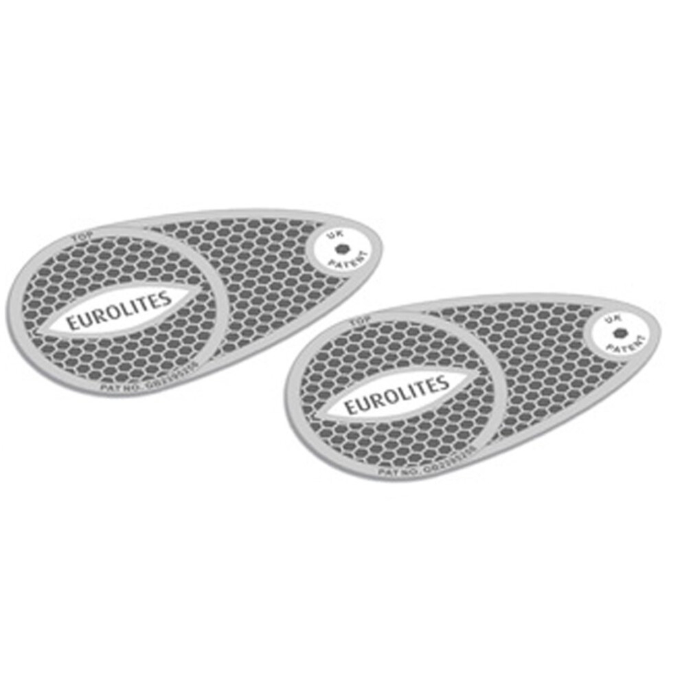 Headlamp Beam Eurolites Head Deflectors Convertors Adaptor Driving European Travel Anti Scorch Reflective Light/Silver 77803238
