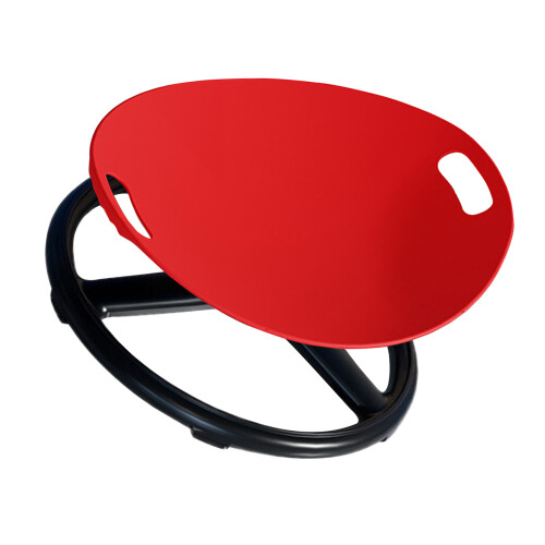 Balance Training Rotating Chair with Smooth Rotating-Red