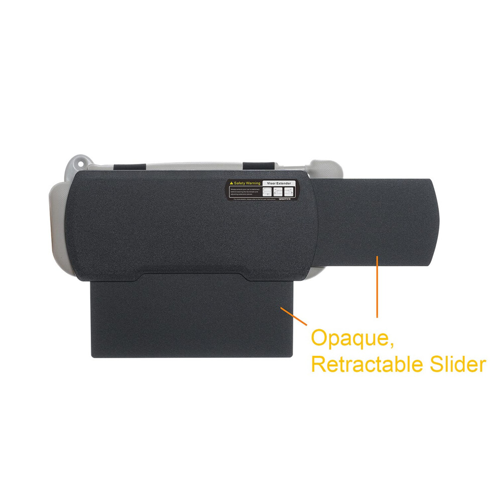 Wanpool Car Visor Sunshade Extender, Window Shade, Anti-Glare Sun Blocker For Driver Or Front Seat Passenger,1 Piece 5004153550905