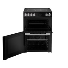 Belling 60cm wide Double Oven BEL FSA VISION 60Ei Electric Cooker with Indu