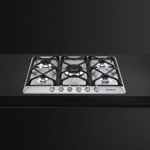 Smeg Gas hob with 5 Burners SR975XGH 1