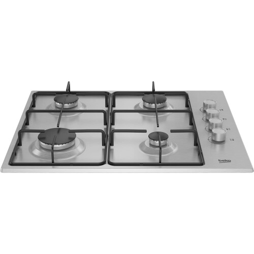 Beko Beko 60cm 4 Burner Gas Hob - Stainless 2