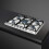 Smeg Gas hob with 5 Burners SR975XGH 5