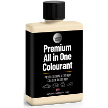 Scratch Doctor All in One Leather Colourant Self Seal Leather Dye Repair Paint for Furniture, Sofas, Car Seats (Cream, 100ml)
