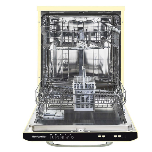 MONTPELLIER Montpellier 13 Place Settings Freestanding Dishwasher - Cream 1