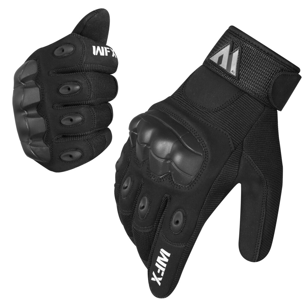 Wfx Motorcycle Gloves Full Finger Touchscreen Breathable Protective Motorbike Gloves For Riding Road Racing Climbing Motocross Racing Cycling Bmx Atv 64898285