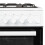electriQ 60cm Gas Cooker - White 5