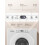 6KG Vented Tumble Dryer, FOHERE 1500W Compact Samrt 2