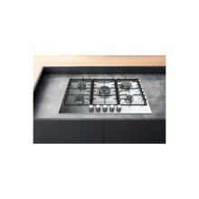 Hotpoint 75cm 5 Burner Gas Hob Stainless Steel