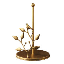 Convenient Paper Towel Holder Freestanding Iron Rusts-Bird