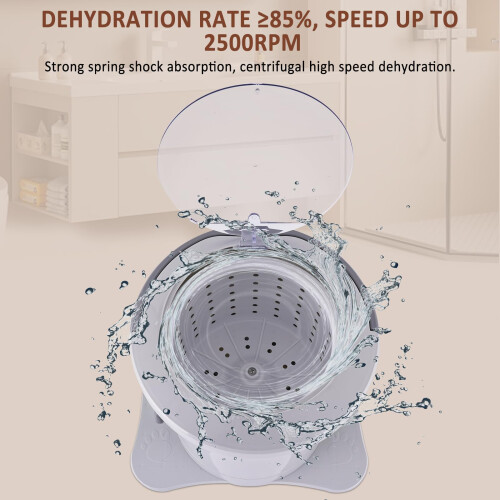 BAOSHISHAN Manual Spin Dryer for Clothes 9L Mini 2