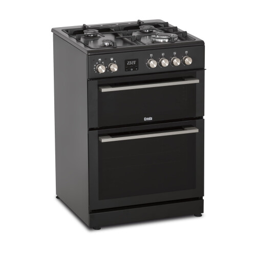 Creda C60DFDOA 60cm Freestanding Dual Fuel Double Oven 1