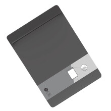 Standard Size Clipboard with Long Widen Plastic Paper Clamp -b
