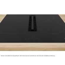 Bosch PVS611B16E Series 4 Builtin Induction hob with integrated ventilation