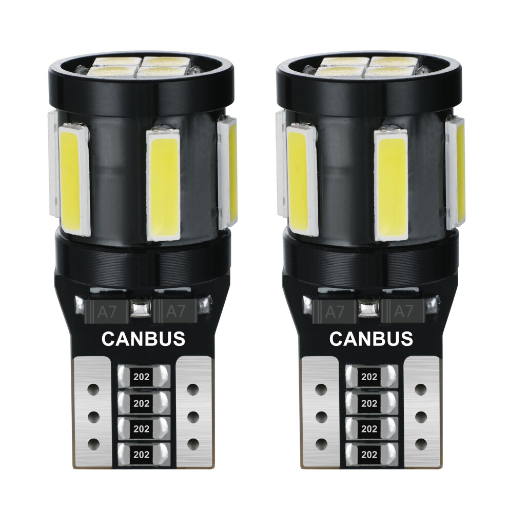 Aglint 194 Led Bulbs Canbus Error Free T10 W5w 501 168 2825 10Smd Super Bright 12V Replacement Bulb For Car Interior Dome Map Trunk Courtesy Door Num 39556172
