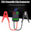 Cablu de conectare cu conector EC5 și cleme tip crocodil 5