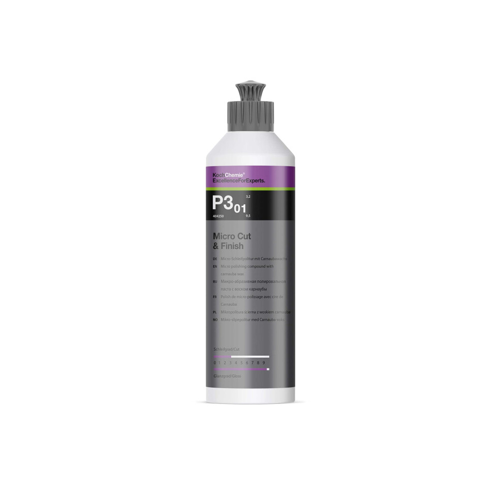 Koch Chemie Polish Micro Cut & Finish P3.01 Micro Abrasive Polish With Carnauba Wax 250 Ml 39041296