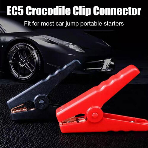 Cabos auxiliares com conector EC5 e garras tipo jacaré (1 conjunto) 1