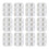Unbranded stackable paint tray white 20 pcs 1