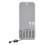 Retro freestanding drinks cooler with built in wireless phone charger 3