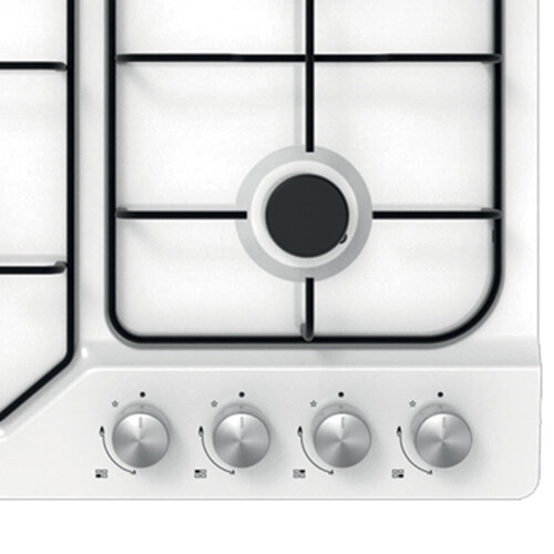statesman Statesman 4 Zone Gas Glass Hob, Front Dial Control, Automatic Ignition 1