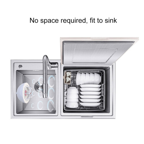 Majatou USB Mini Ultrasonic Dishwasher, Multifunctional Household USB 1