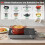 Karinear Portable Ceramic Hob with Handle, Single Freestanding 5