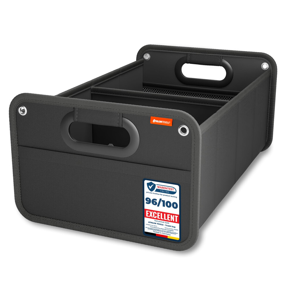 Athlon Tools Foldable Boot Bag - Organiser, Box - Reinforced, Stable - Fastening Strips 77417176