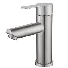 Grifo monomando pro lavabo acero neoxidovatelné cepillado