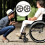2pcs Front Wheelchair Wheel Solid Wheel Replacement for Wheelchairs Rollators 3