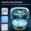 YXYLJOZ Foldable Washing Machine, Mini Portable Washer Dryer, 3