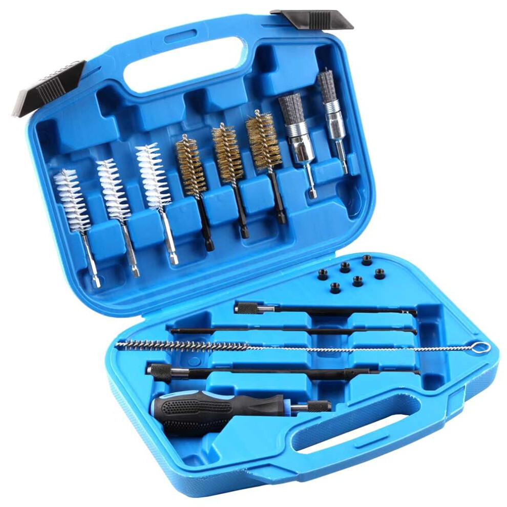 19 Pc Set Injection Nozzle Seal Tool Injector Manhole Cleaning Set 58849569