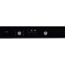 AEG GA5CB501AB 5000 SurroundCook Builtin Oven with SteamBake Black