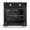 Baridi Kitchen Appliance Bundle 60cm Integrated FanAssisted Oven Black Glas 6