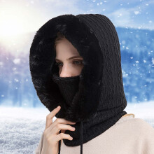 Dame Bomber Ski Hettehatt med ansiktsmaske