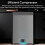 Teknix UC55F5S Freestanding Undercounter Freezer - 55cm Width 4