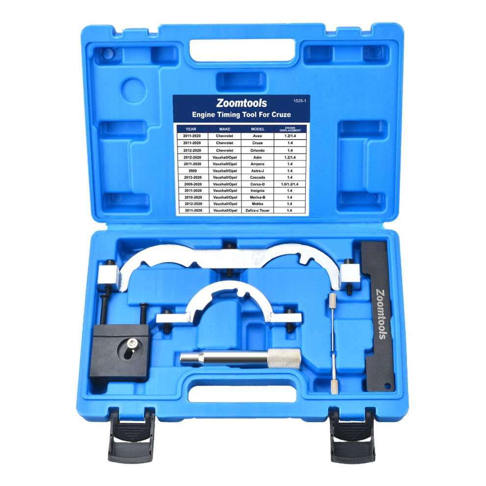 Zoomtools Turbo Engine Timing Locking Tools Set Fit For Vauxhall Opel Cruze Turbo 1.0 1.2 1.4 67473328