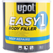 U-Pol Easy One Car Body Filler 3.5L 3.5 Litre UPol Easysand Polyester Bodyfiller Steel & GRP Surfaces
