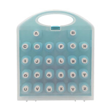 Alfabet reliëfmachine set – 26 letters