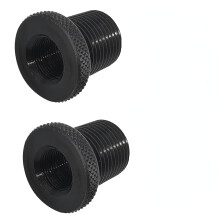 2 sztuki adapterów gwintu radełkowanego 1/2" x 28 do 3/4" x 16