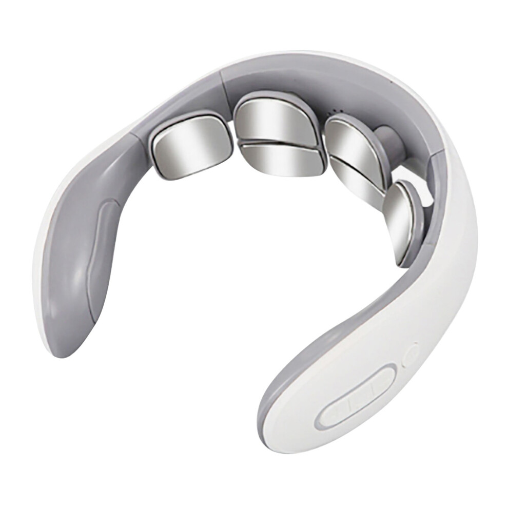 Cordless Neck Massager with Heat, 5 Modes & 16 Intensity