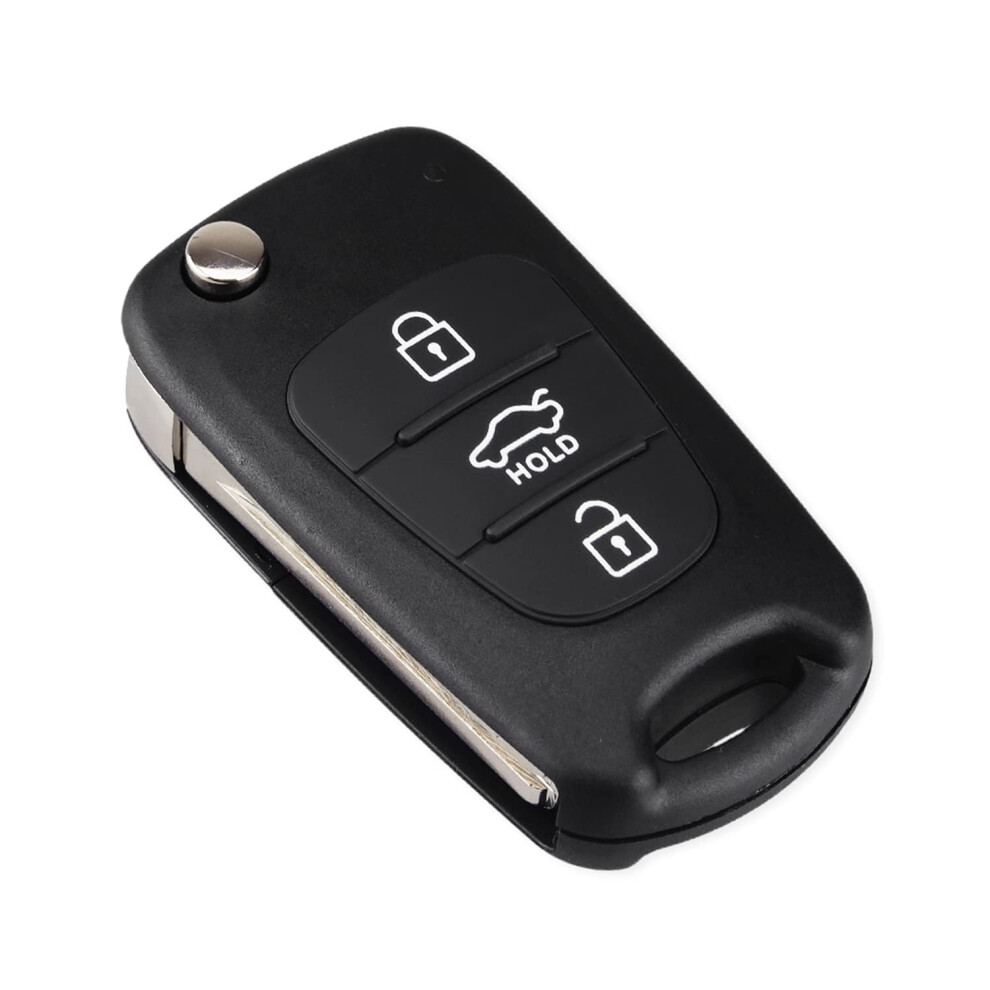 Hoorlz Key Fob Cover Replacement Compatible With Hyundai I20 I30 I35 Ix20 Ix35 Kia Rondo Ceed Rio Soul Picanto Sportage Sorento Remote Car Key Cover 81935321