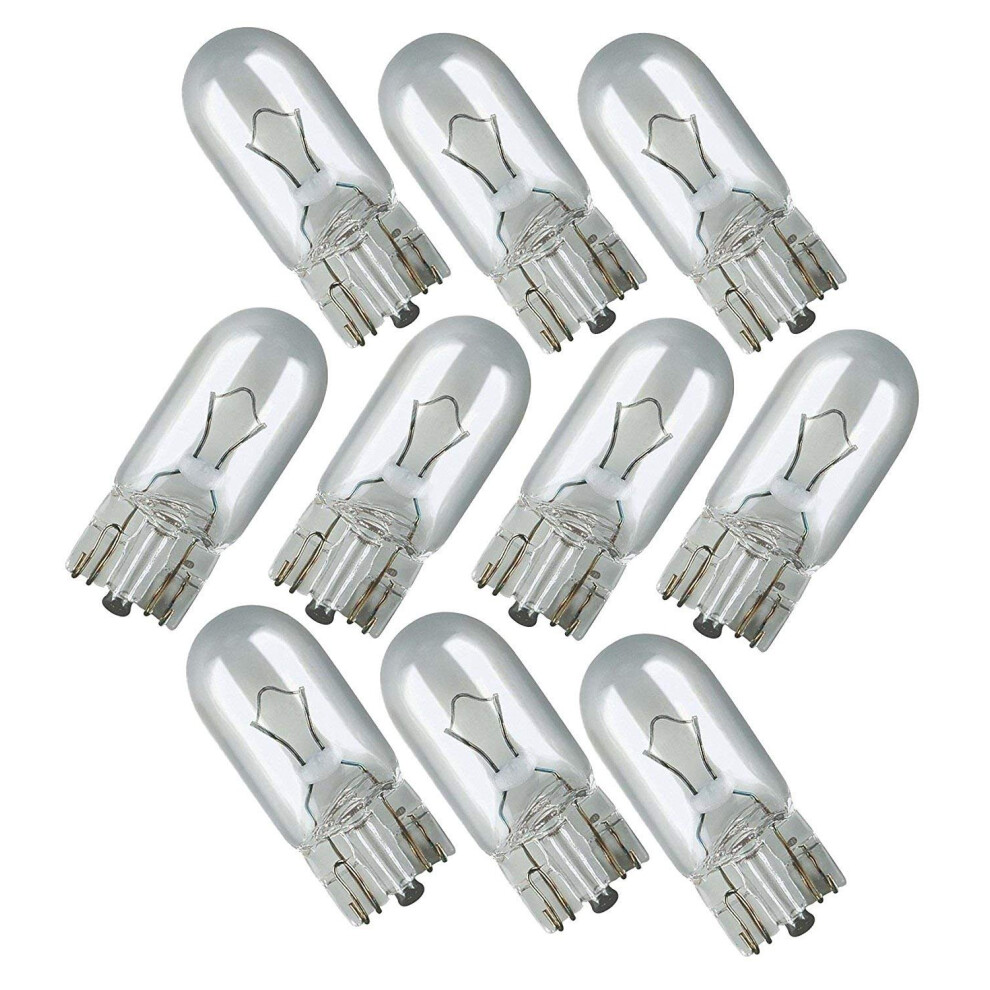 10 X 501 Capless Side Car T10 Bulbs Interior Number Plate Side 12V 5W Light 57251943