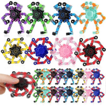 24PCS Transformable Fidget Spinners,Easter Basket Stuffers for Boys,Easter Fidget Party Favors,Easter Egg fillers Sensory Bulk Robot Fidget Stress Rel
