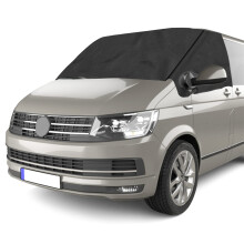 CICMOD Windscreen Cover Window Sunshade Screen Frost Snow Covers for VW T6 Van - Black