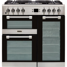 Leisure Cookmaster CK90F530X 90cm wide Dual Fuel Range Cooker with Gas Hob