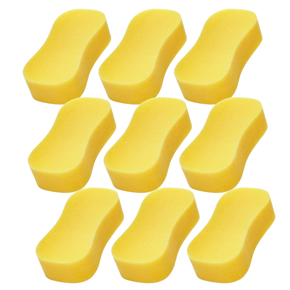 Jumbo Car Wash Sponge Washing Sponges Cleaning Valet Car Care Soft Pack Of 9 63368475