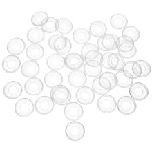 50 disques de reliure en plastique pour cahiers à disques