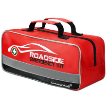 General Medi 127-Pieces Roadside Car Emergency Kit Include Mini First