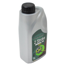 2 Stroke Engine Oil 1 Litre Ideal For Chainsaw Strimmer Brushcutter Cut Off Saw mineral oil engine repair protection improve performance compatible w